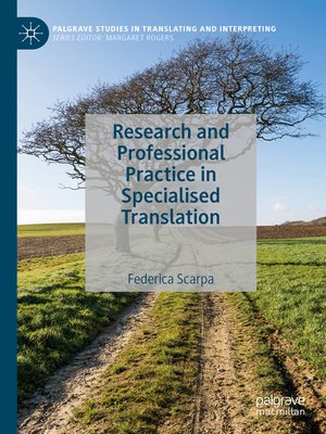 cover image of Research and Professional Practice in Specialised Translation